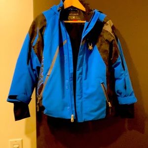 Spyder ski jacket kids size 12